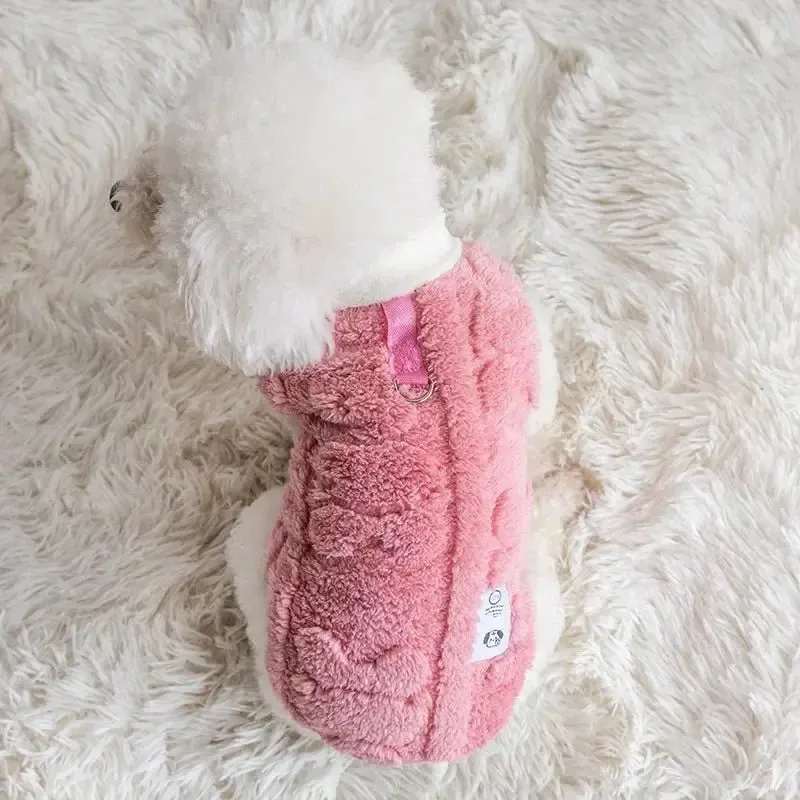 Cozy Fleece Pet Jacket