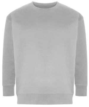 Crater recycled sweatshirt | Heather Grey