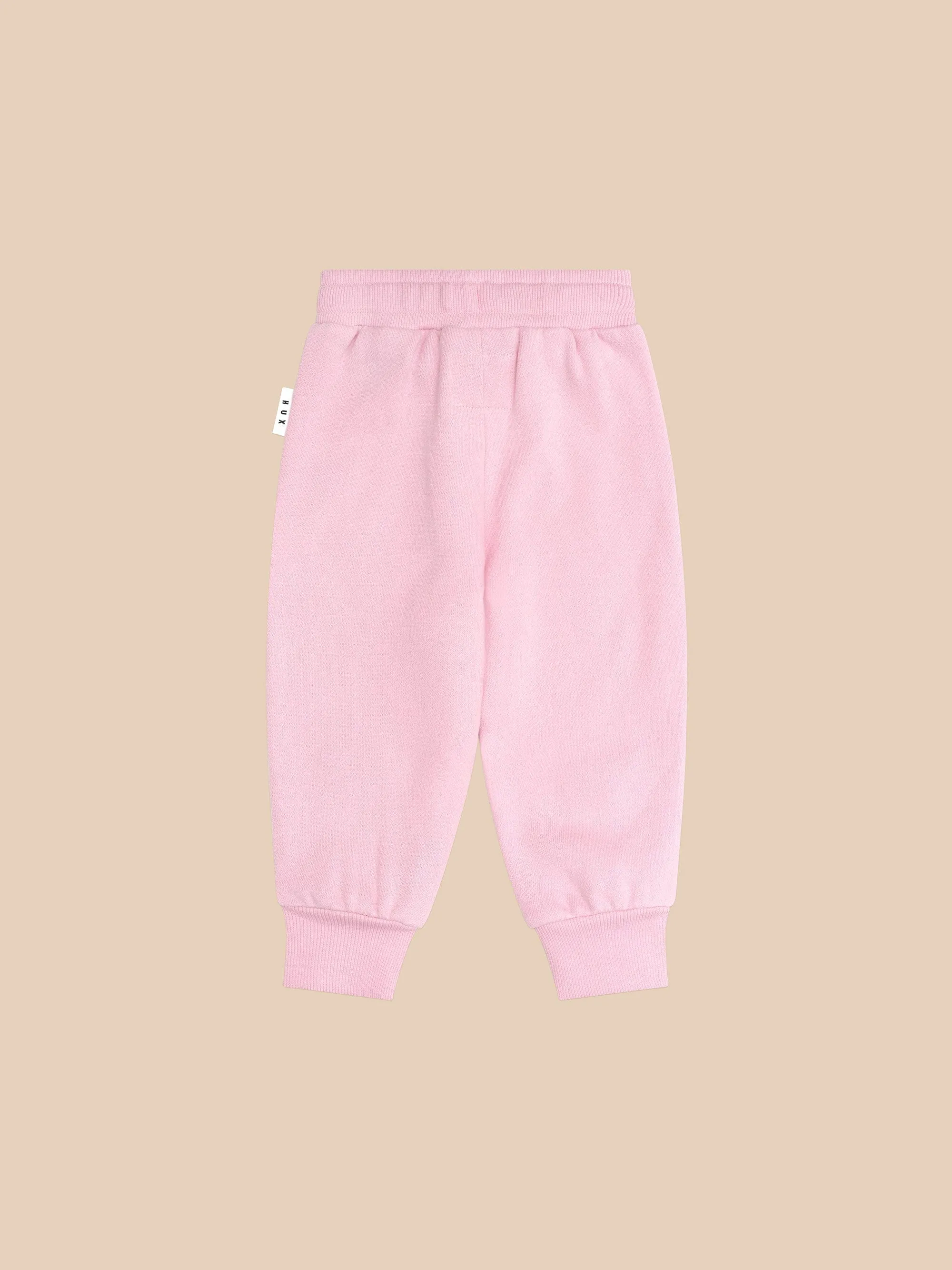 Daisy Furry Bear Track Pant - Lilac