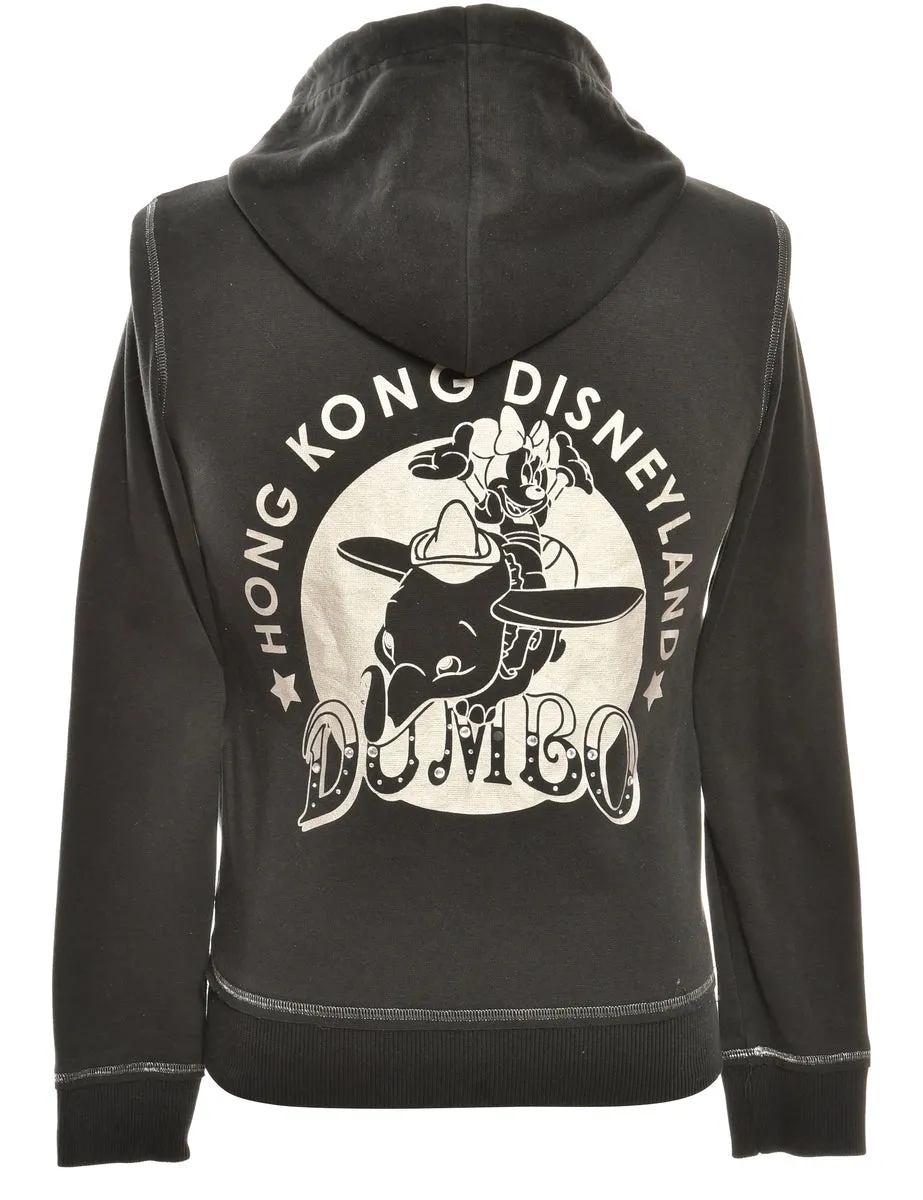 Disney Cartoon Black Sweatshirt - L