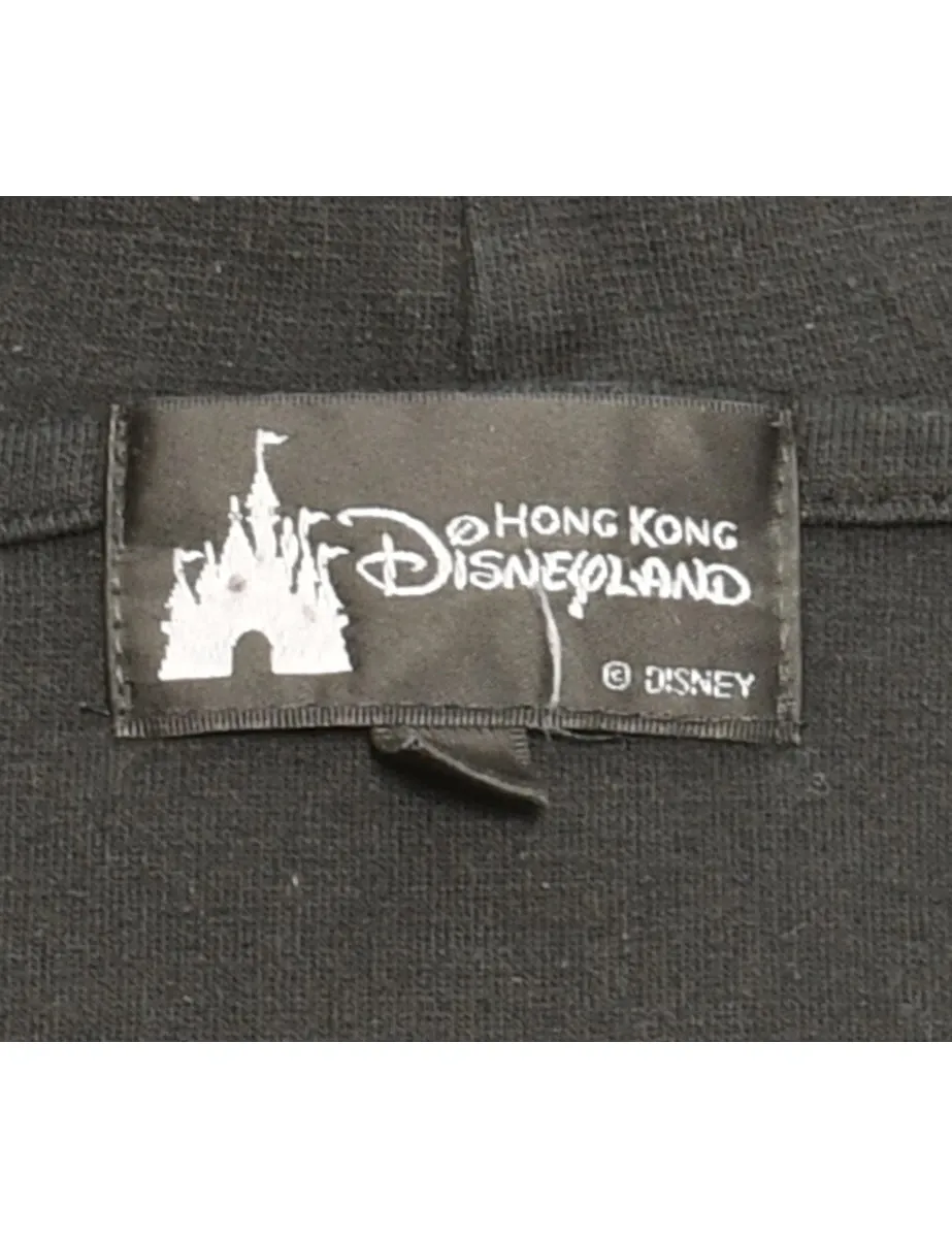 Disney Cartoon Black Sweatshirt - L