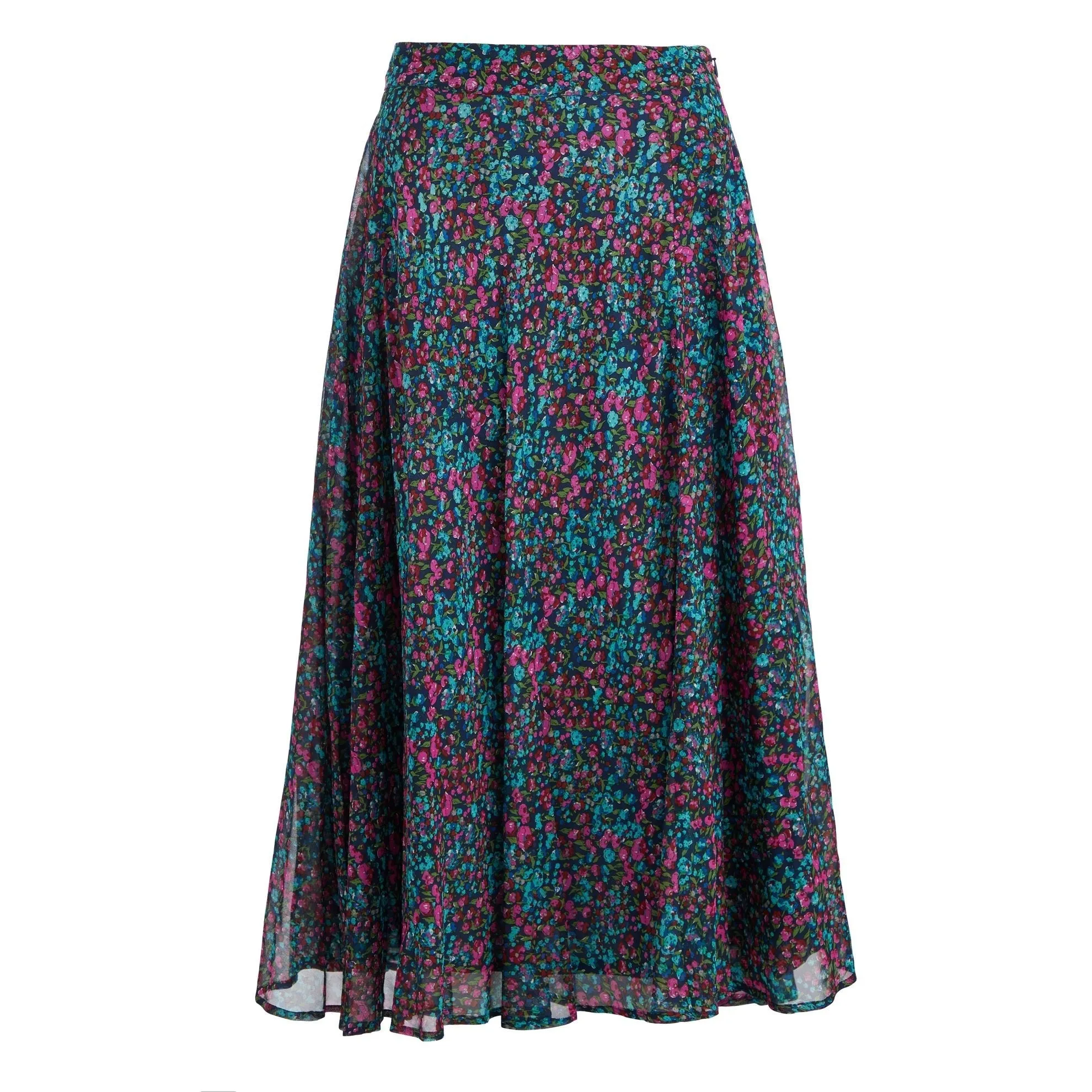 Ditsy Print Skirt