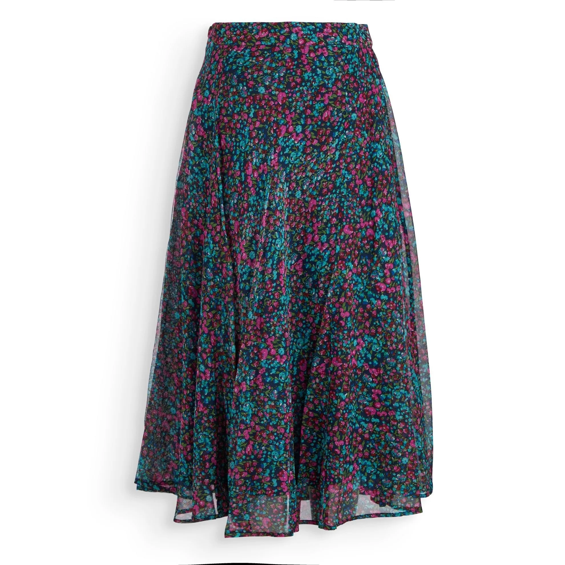 Ditsy Print Skirt