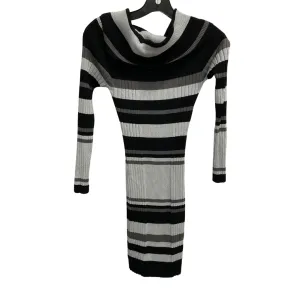 Dress Sweater By No Boundaries In Black & Grey, Size: Xs