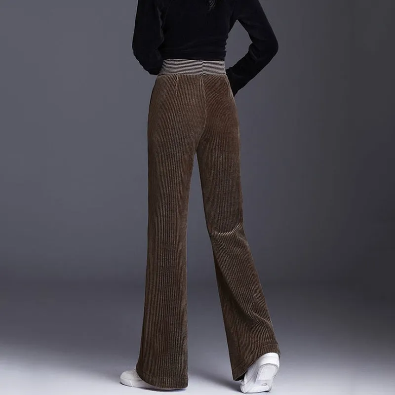 Elastic Waist Women Pants