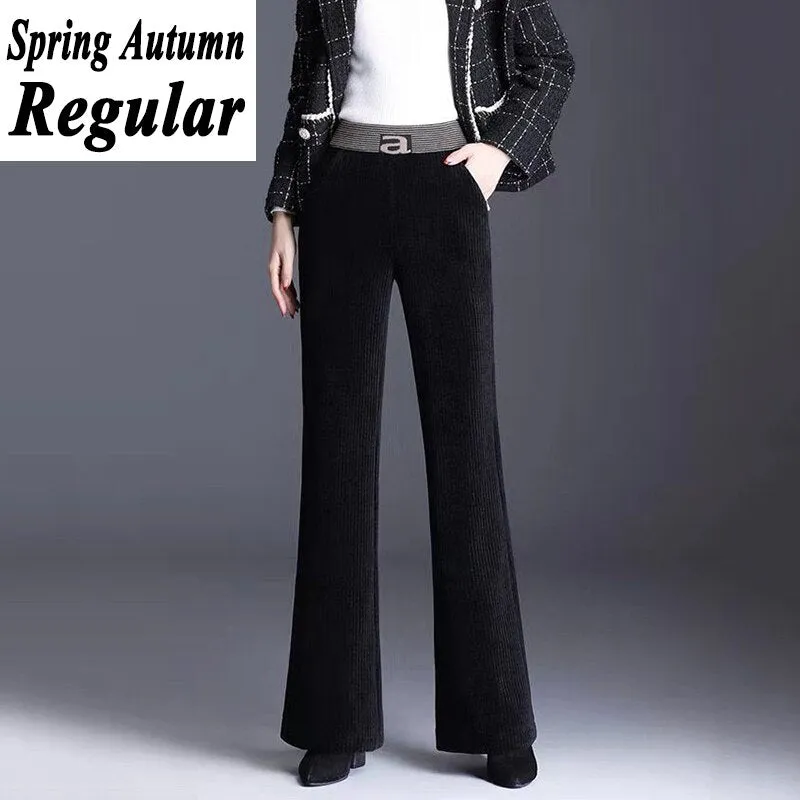 Elastic Waist Women Pants