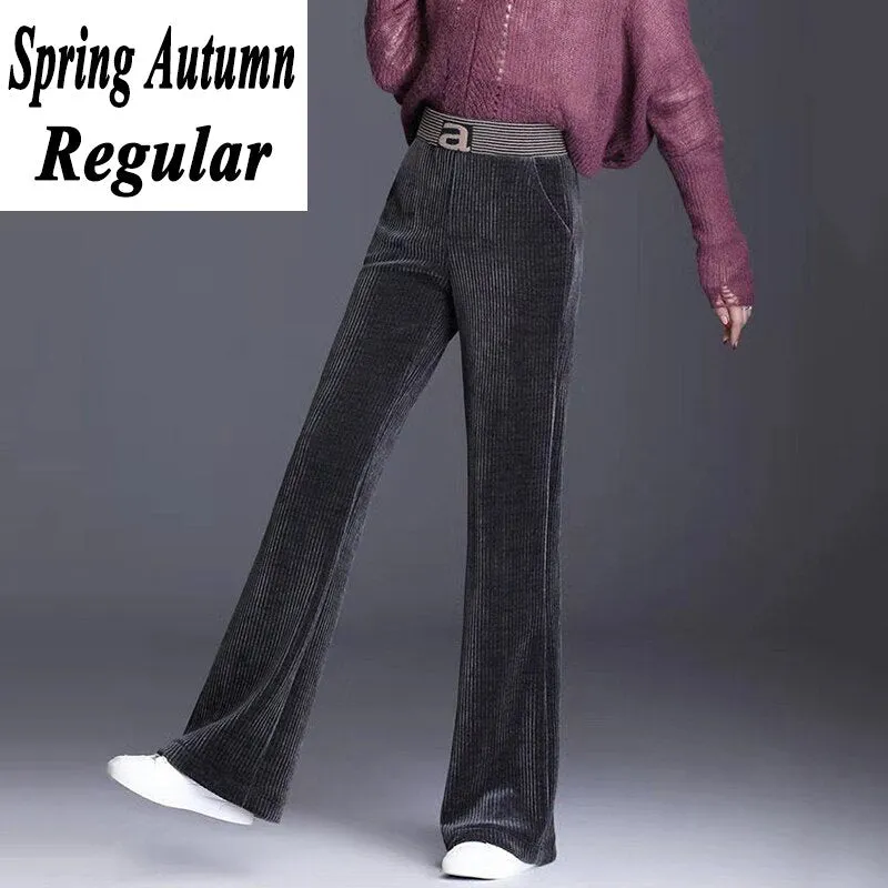 Elastic Waist Women Pants