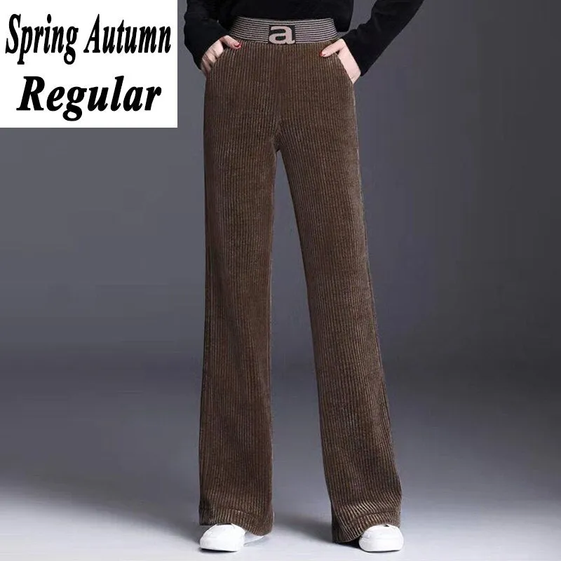 Elastic Waist Women Pants