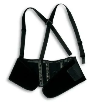 Ergodyne ProFlex 100 Extra Large (38"-42") Black Economic Spandex Standard Back Support With Rubber Track