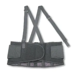 Ergodyne ProFlex 100 Small (25"-30") Black Economic Spandex Standard Back Support With Rubber Track