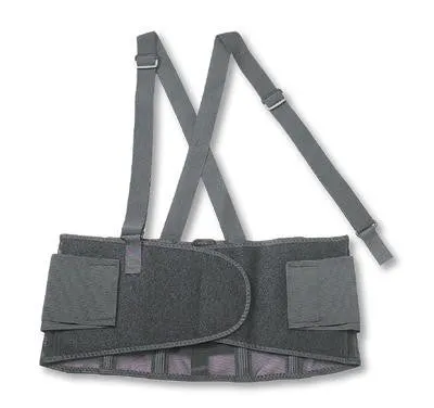 Ergodyne ProFlex 100 Small (25"-30") Black Economic Spandex Standard Back Support With Rubber Track