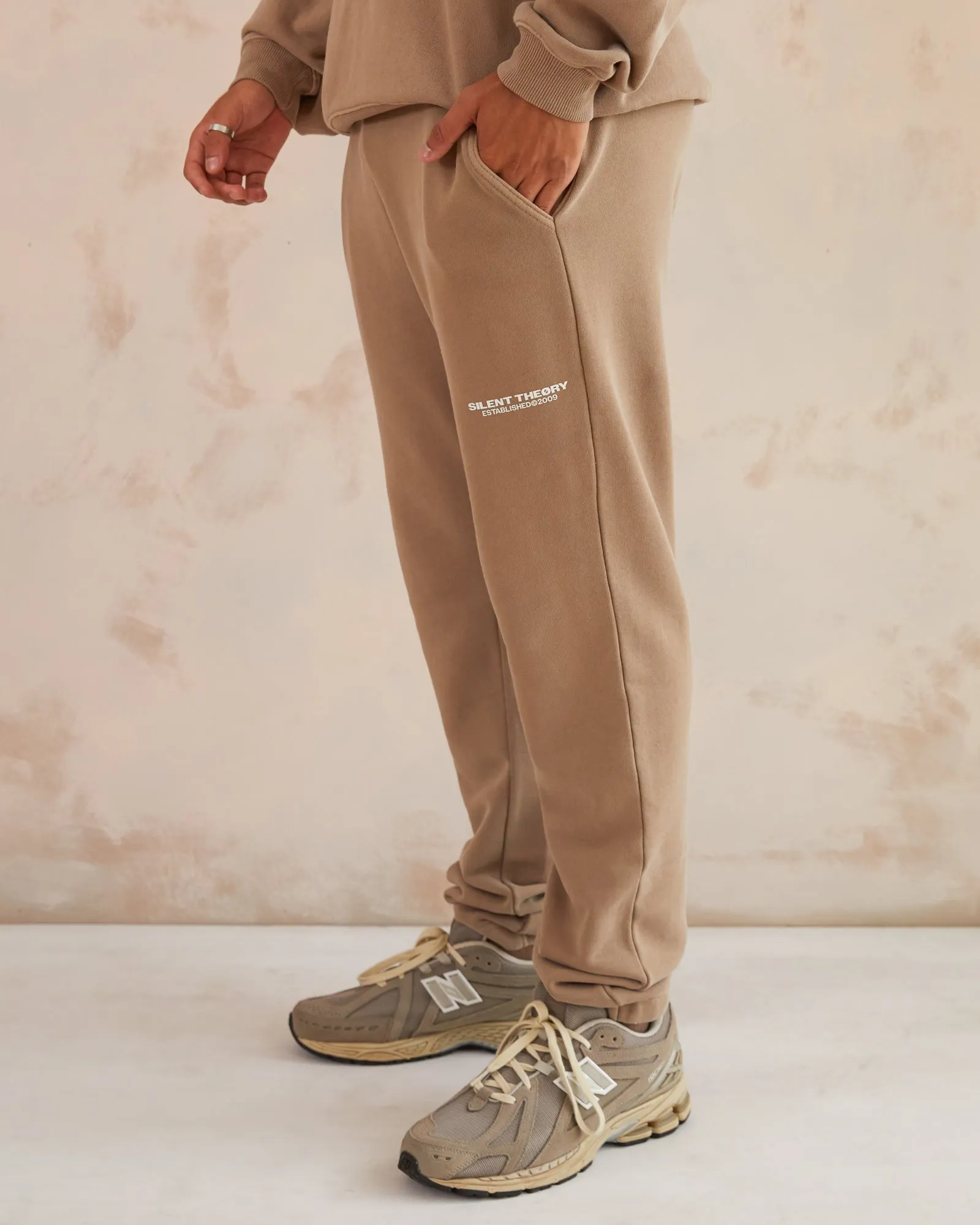 Essential Theory Track Pant Tan