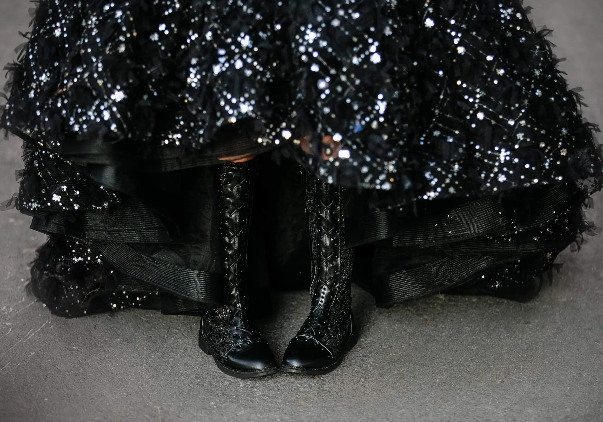 Euc "Magic" Midnight-  high low gown ( 7 Year - Petite 8 Year)