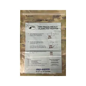 Flameless Heater Bag On Track Meals MRE Heater 5 Pack