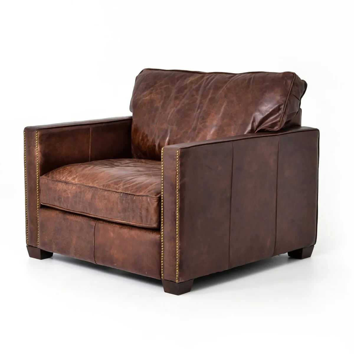 Four Hands Larkin Club Chair in Cigar