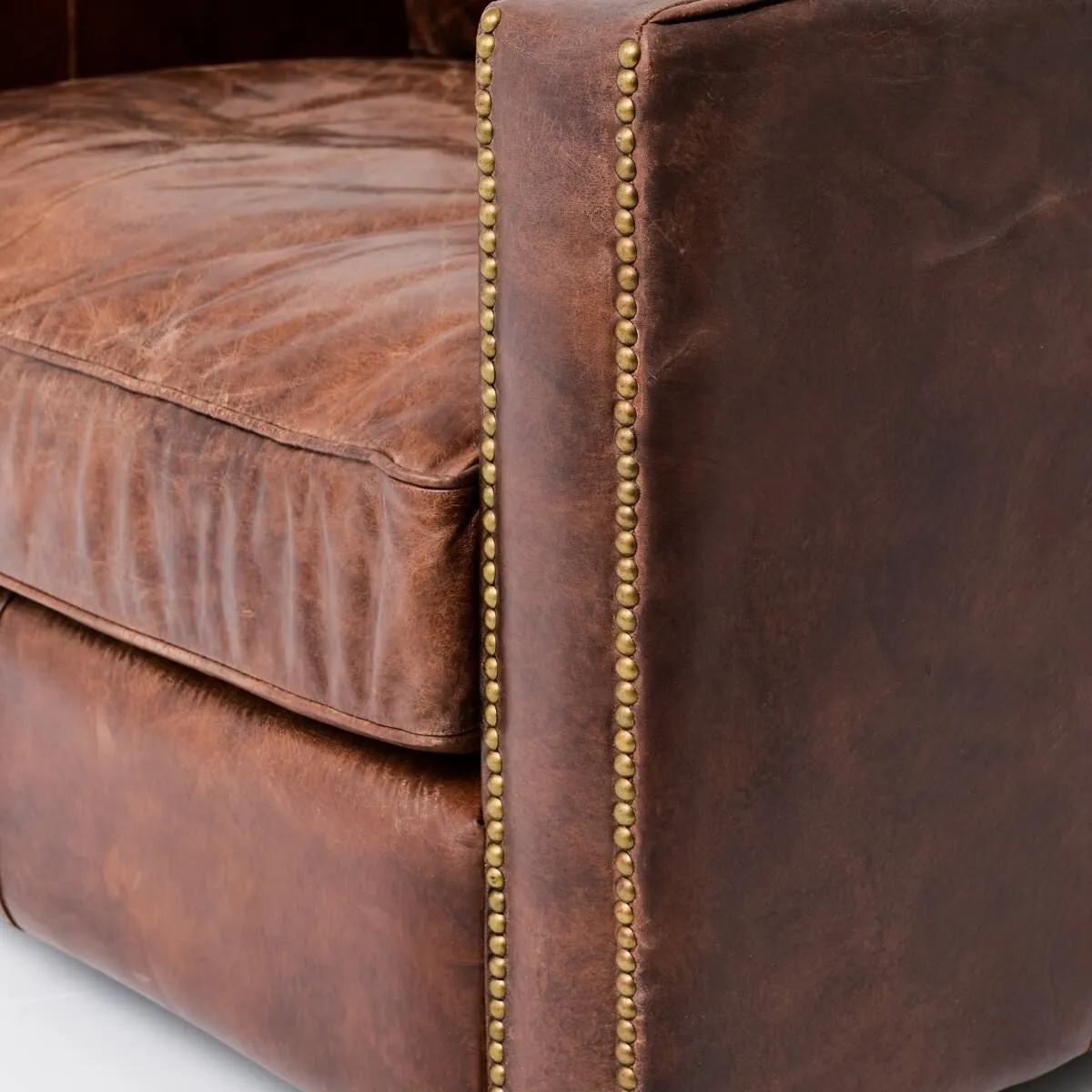 Four Hands Larkin Club Chair in Cigar