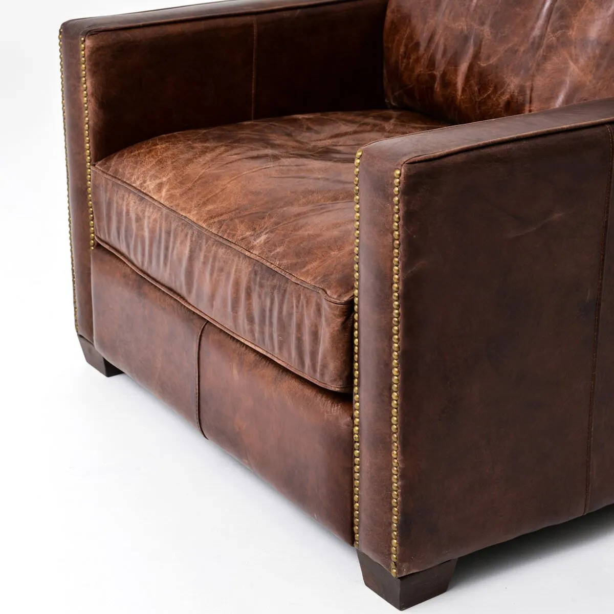 Four Hands Larkin Club Chair in Cigar