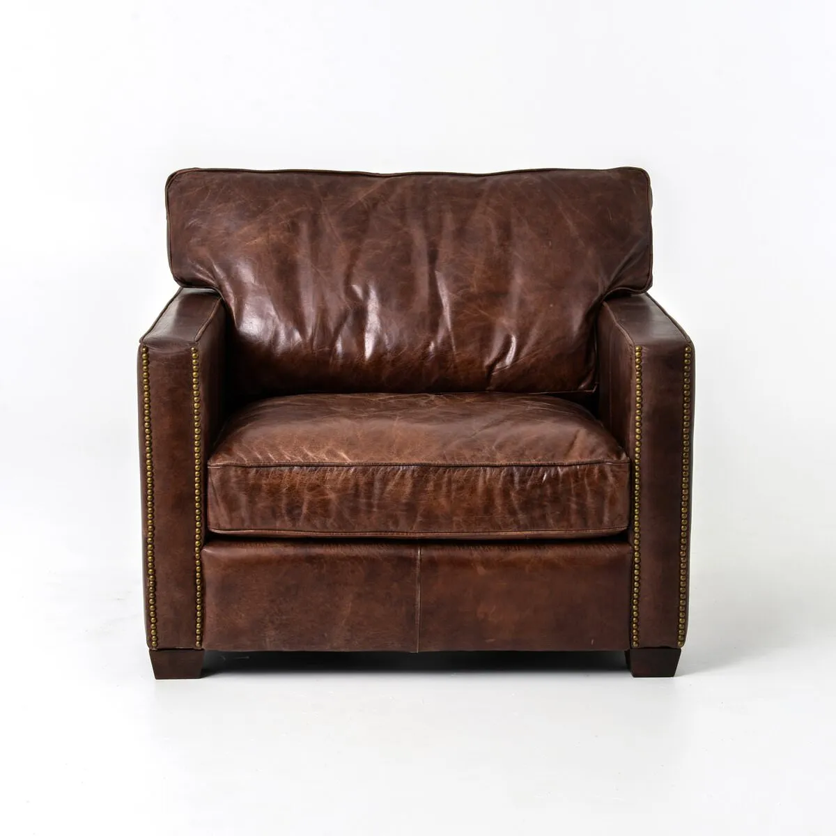 Four Hands Larkin Club Chair in Cigar