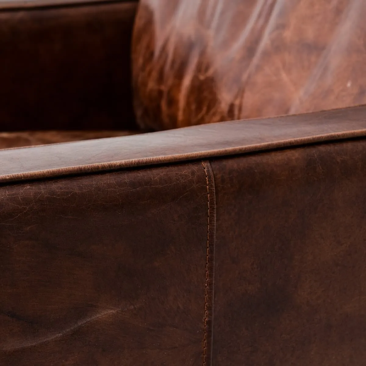 Four Hands Larkin Club Chair in Cigar