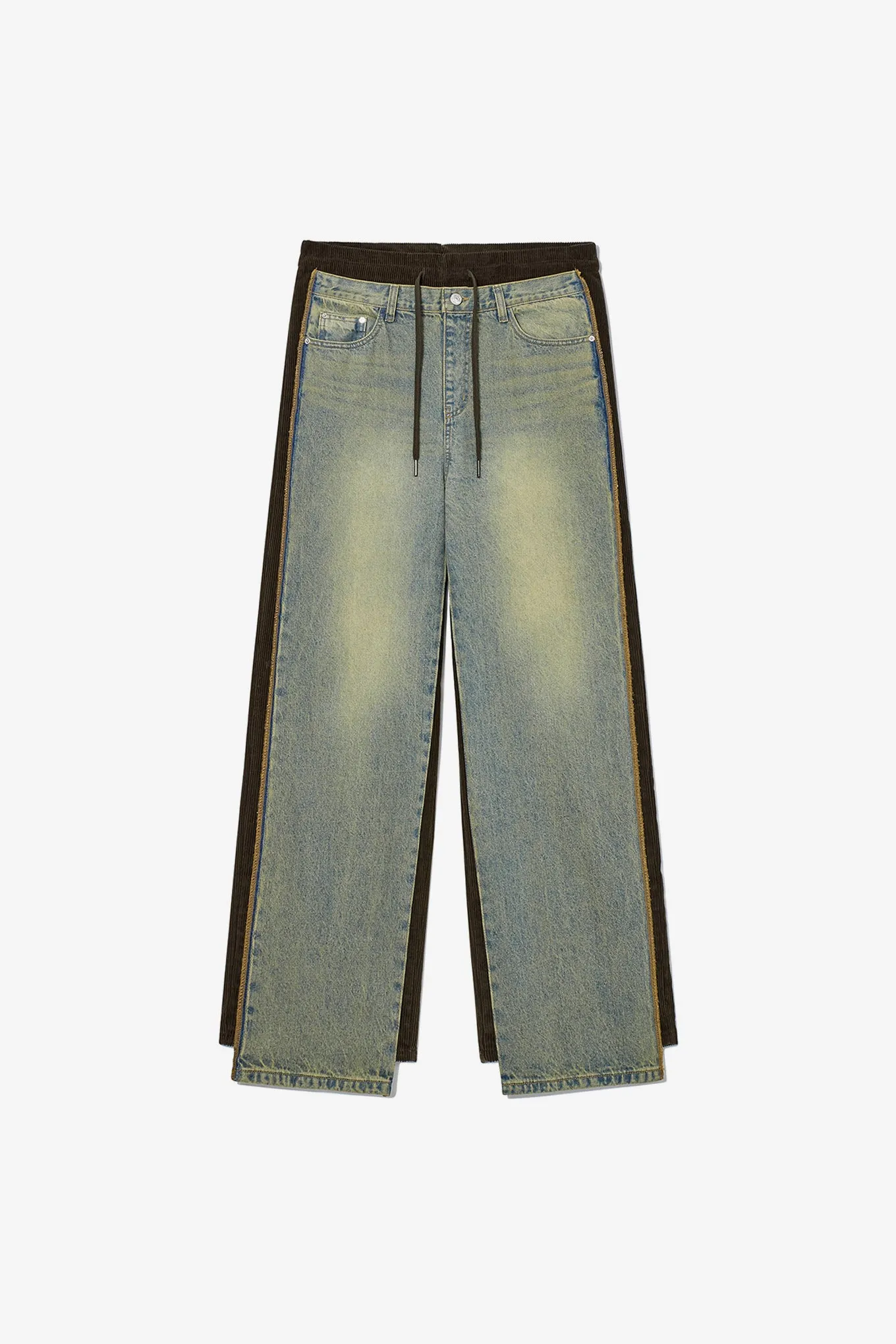 FRONT JEAN CORDUROY PANTS
