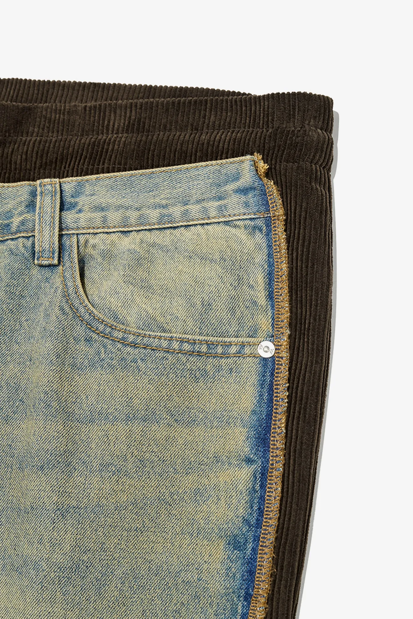 FRONT JEAN CORDUROY PANTS