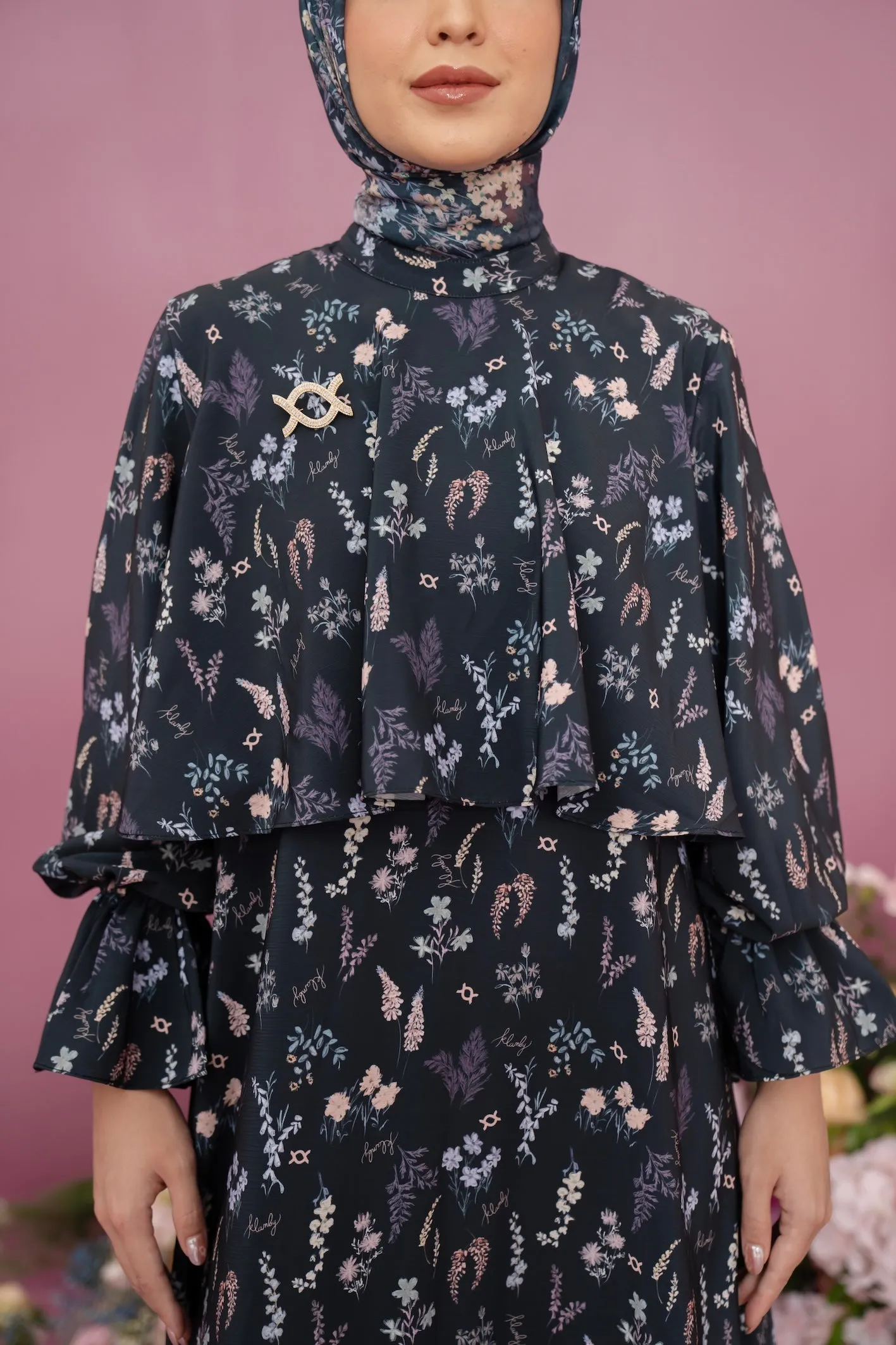 Gardenia Dress Dark Berry