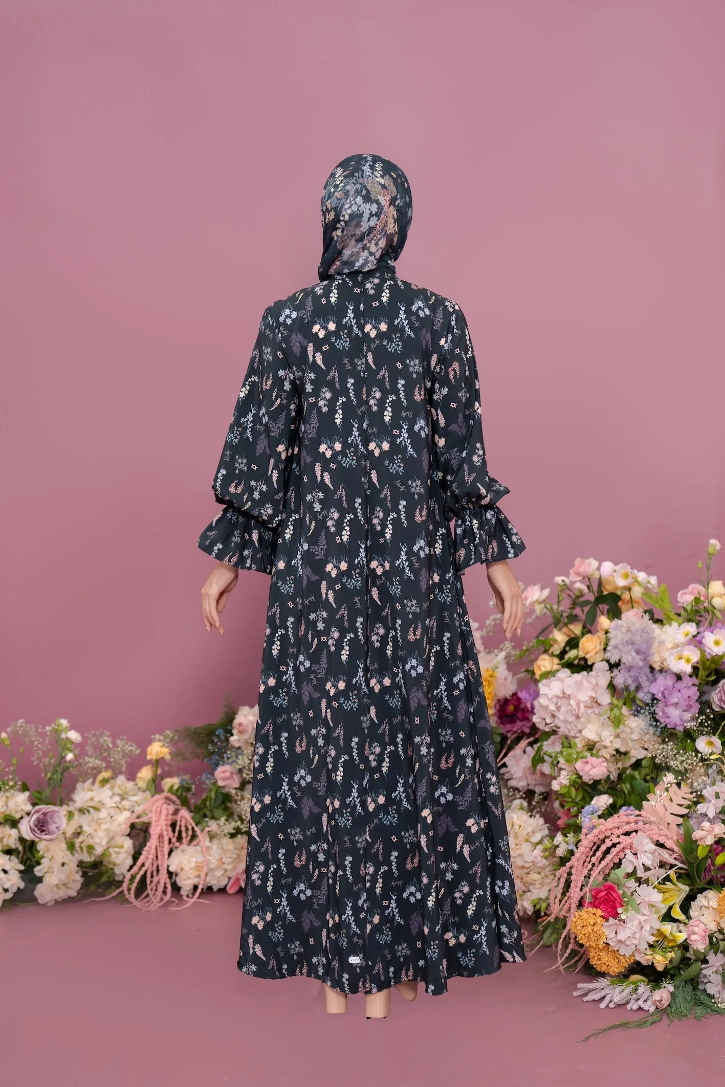 Gardenia Dress Dark Berry