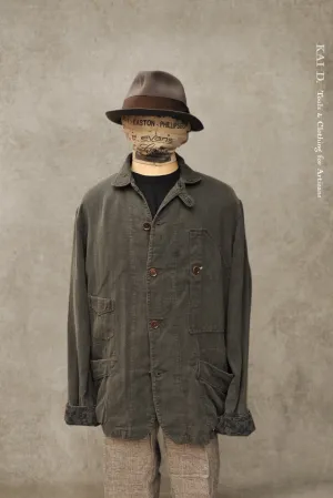 Garment Dyed Beecher Jacket - Olive - XL