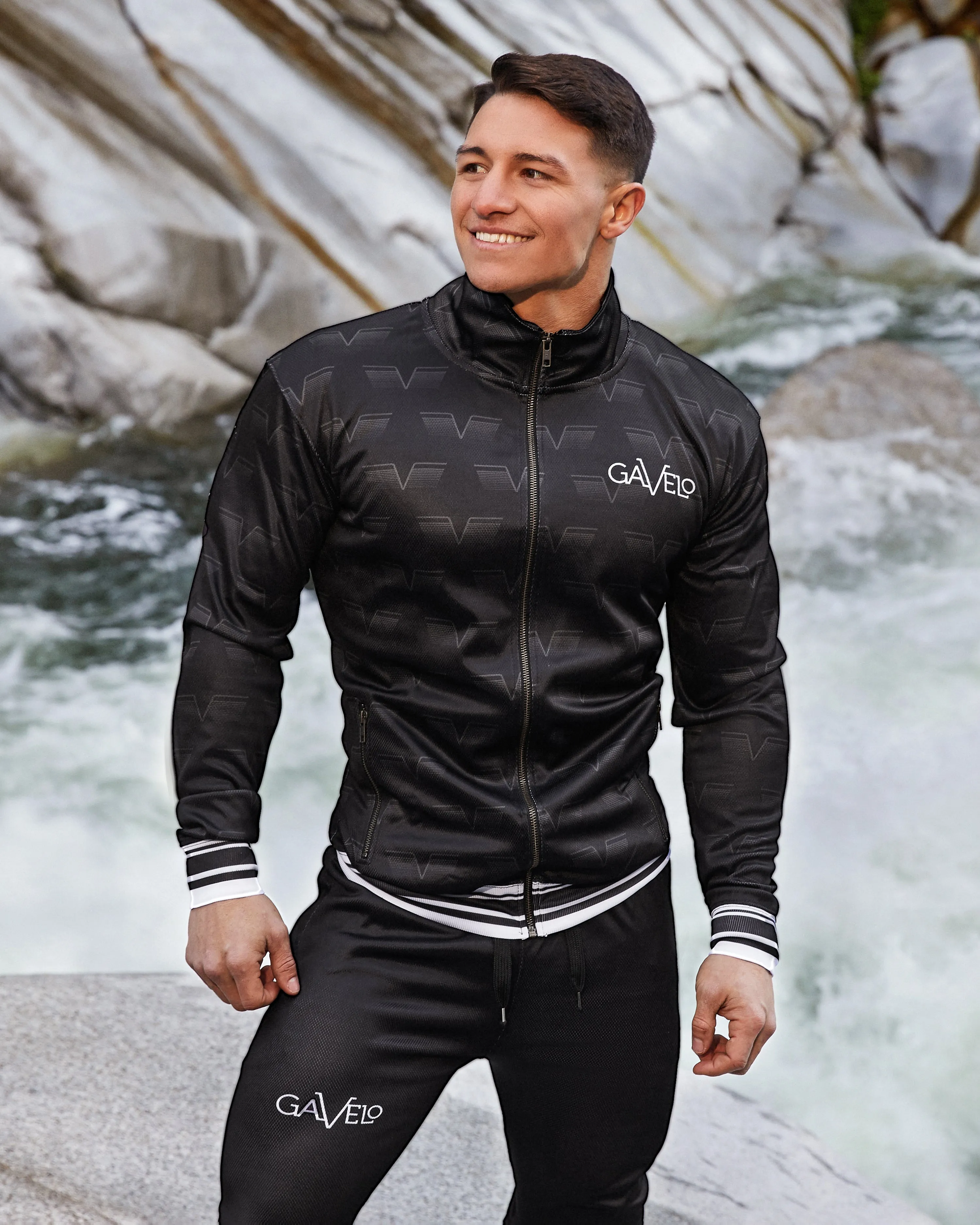 Gavelo Track Jacket Black
