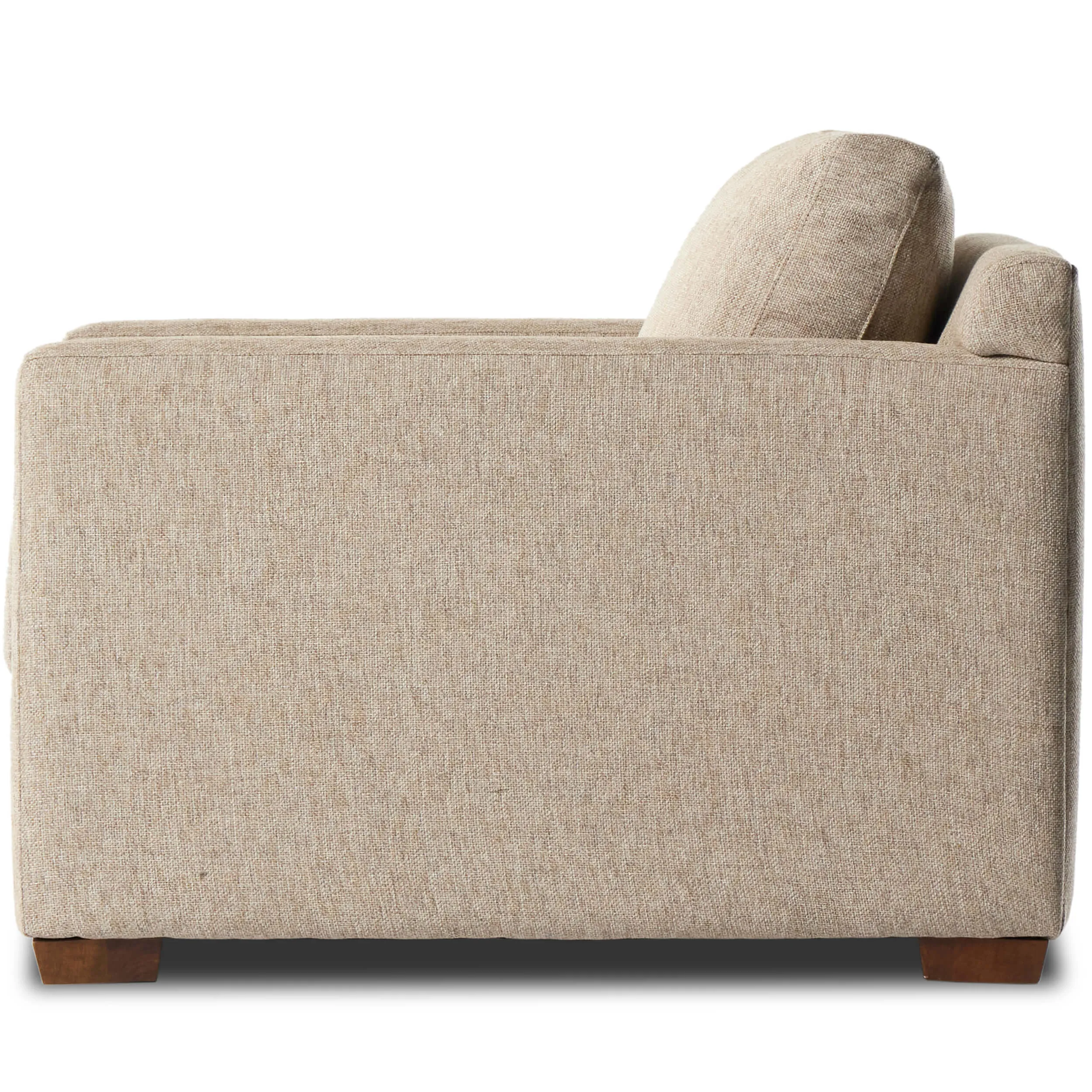 Hampton Slipcover Chair and a Half, Delta Sand