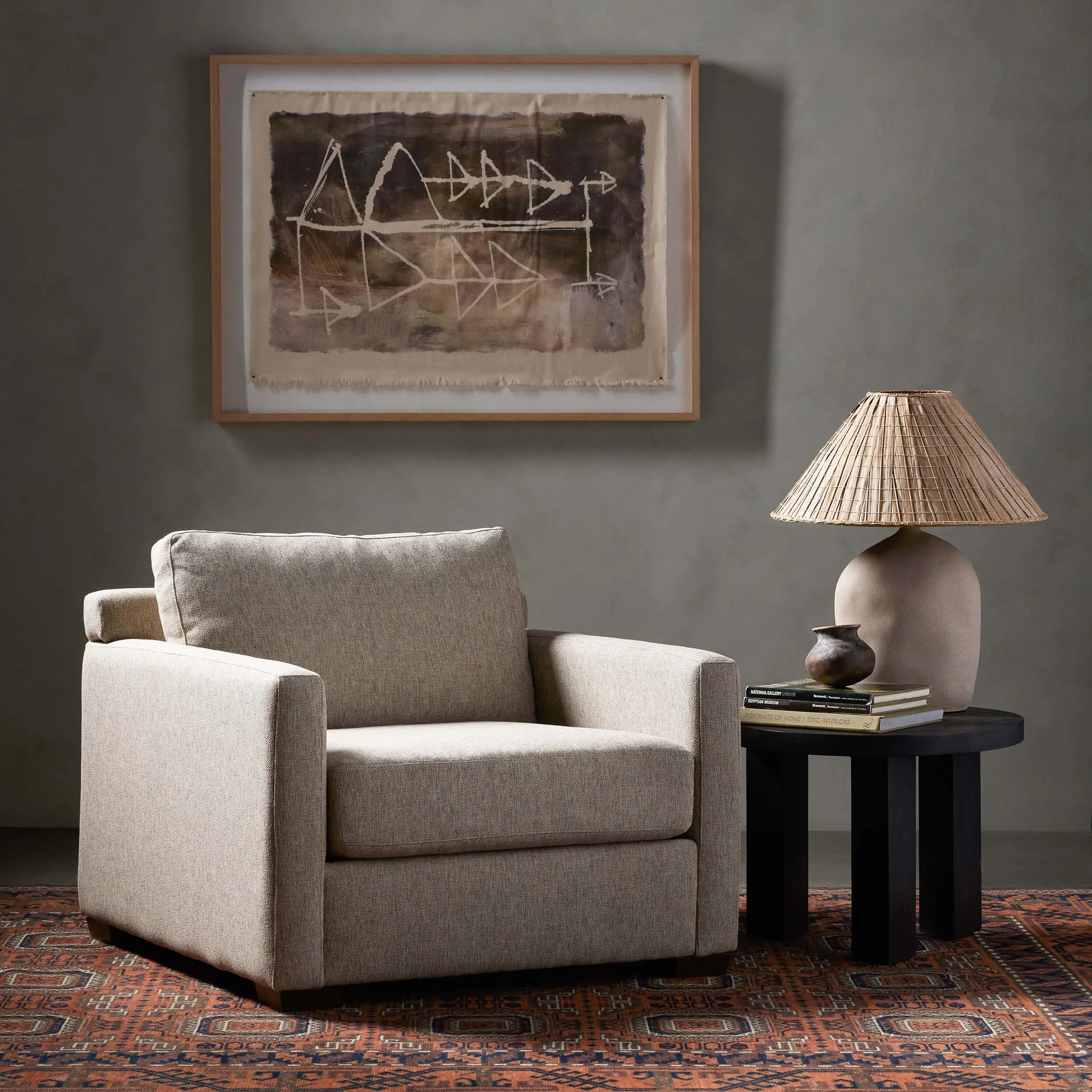 Hampton Slipcover Chair and a Half, Delta Sand