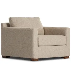 Hampton Slipcover Chair and a Half, Delta Sand