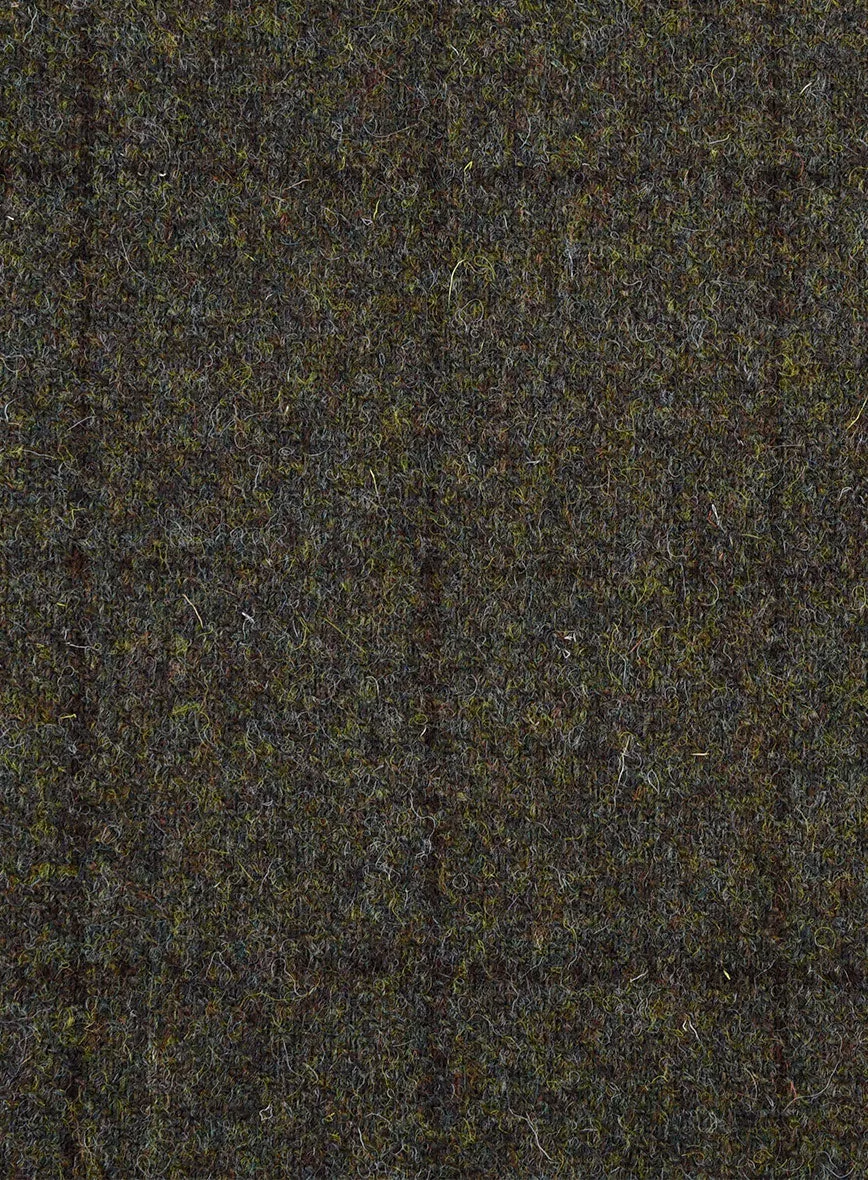 Harris Tweed Dark Green Check Jacket