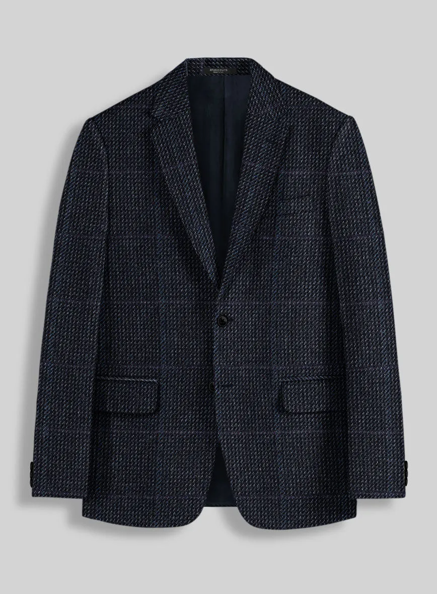 Harris Tweed Rope Blue Jacket