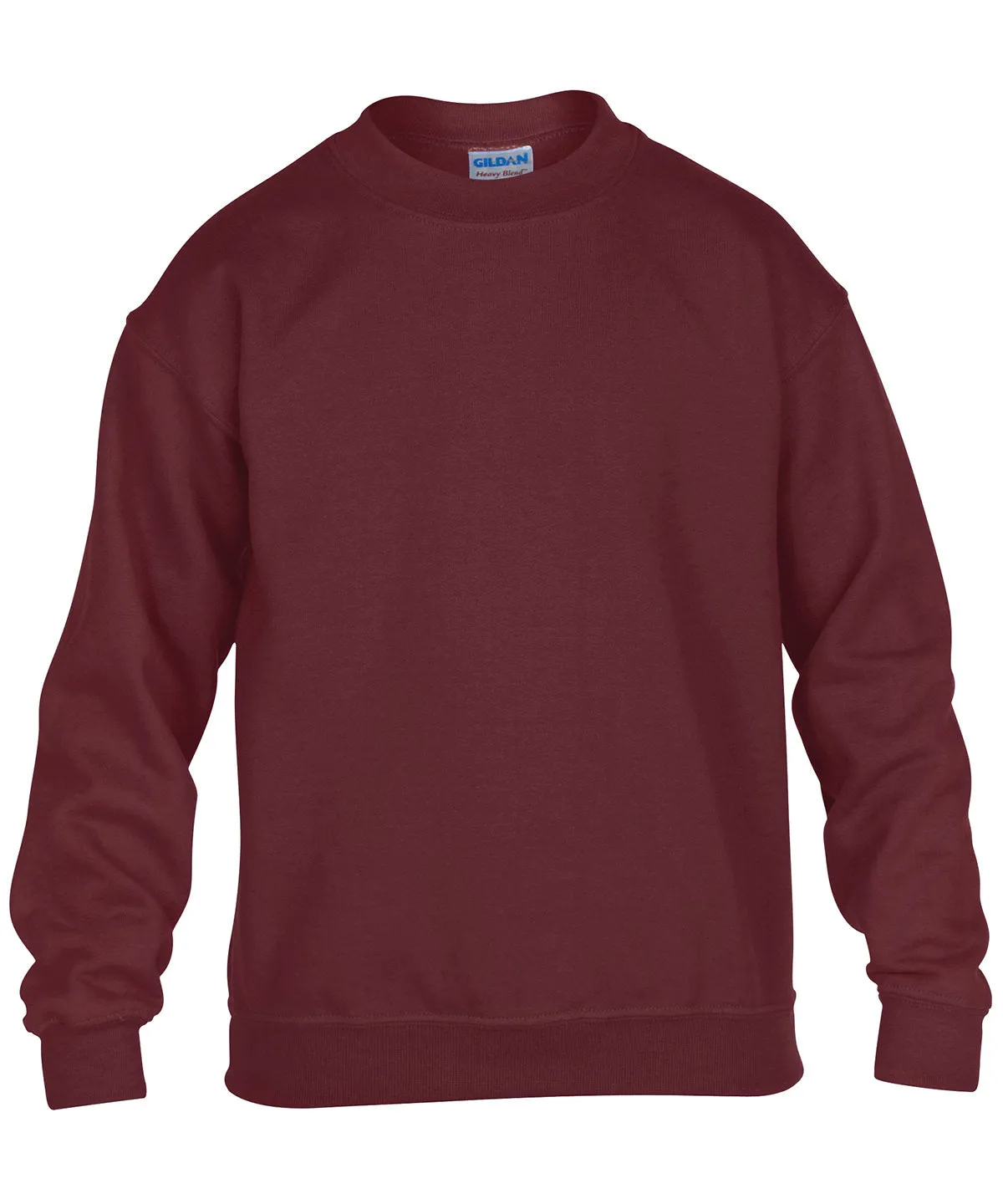 Heavy Blend youth crew neck sweatshirt | Maroon