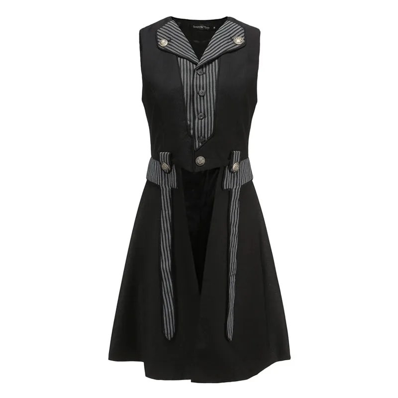 Immortal Thorn~Eternal Glow~Elegant Ouji Lolita Prince Long Black Coat