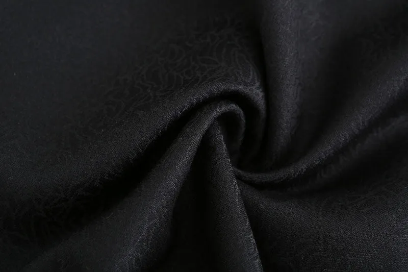 Immortal Thorn~Eternal Glow~Elegant Ouji Lolita Prince Long Black Coat