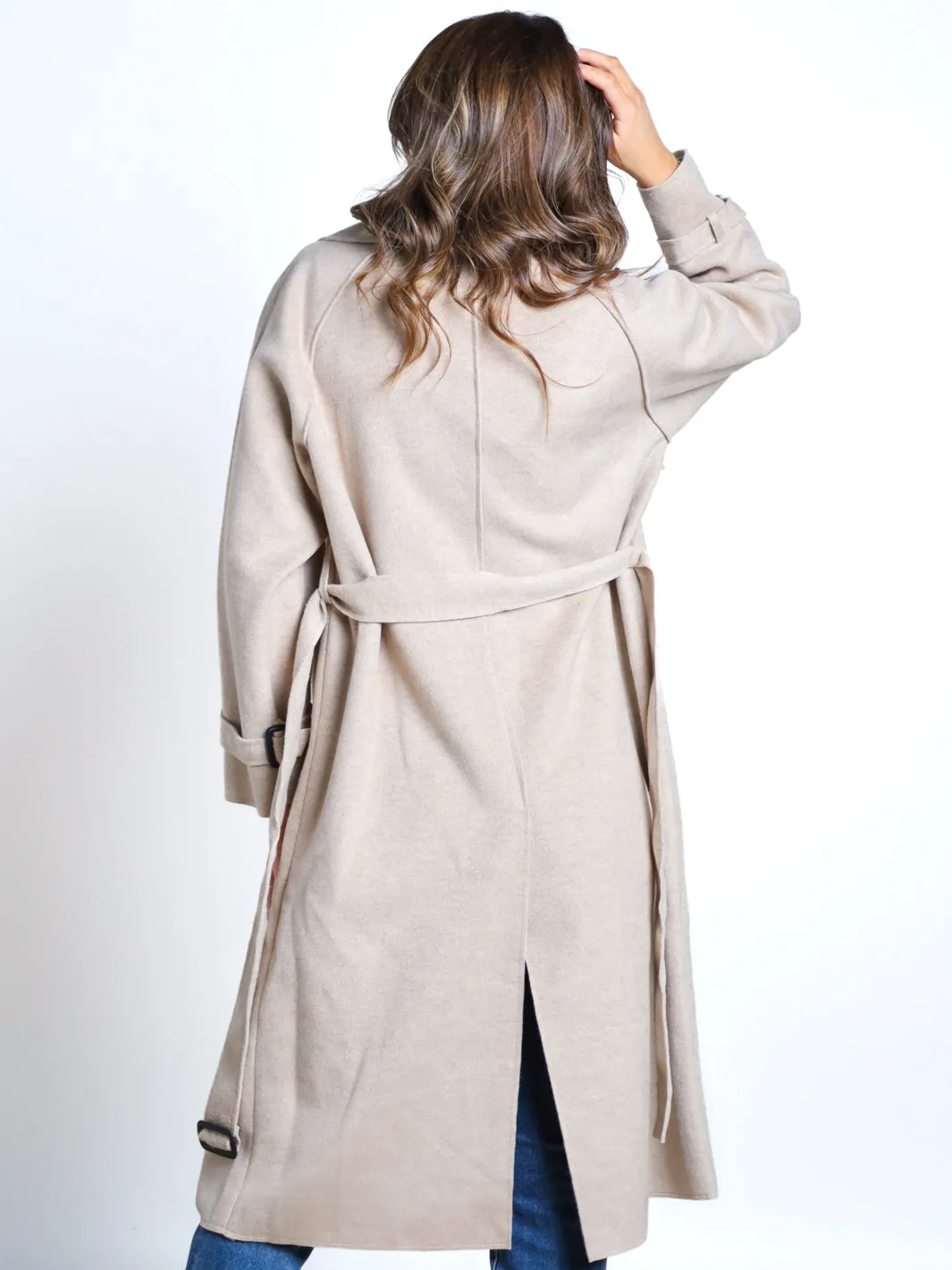 In The Works Trench Coat- Final Sale