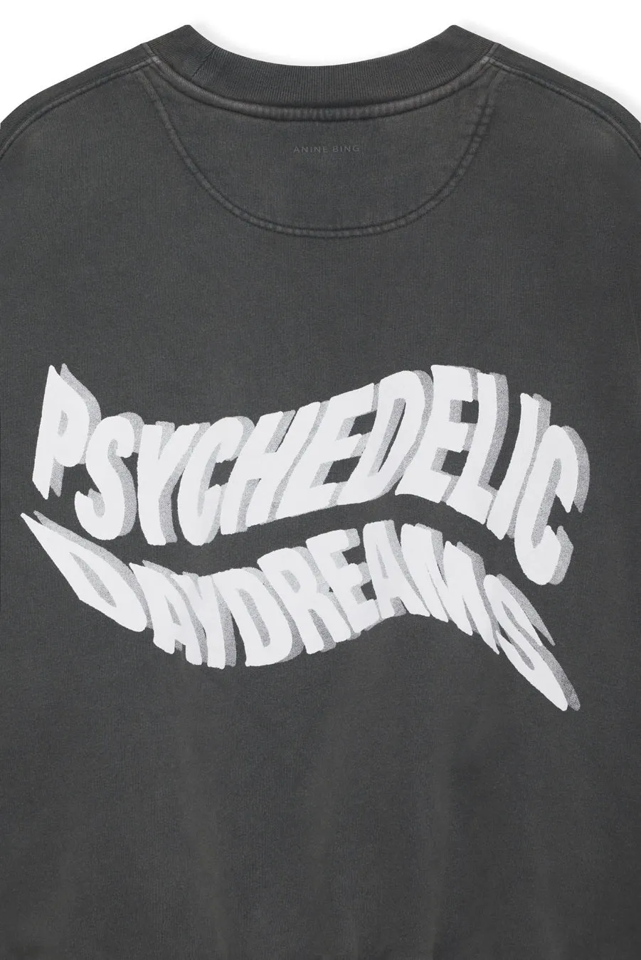 Jaci Sweatshirt Daydreams- Washed Black