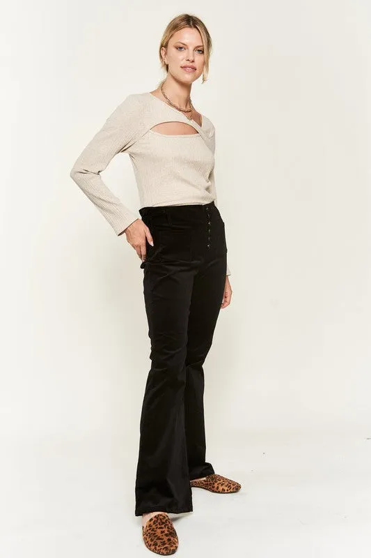 Kassie Corduroy Flare Pants