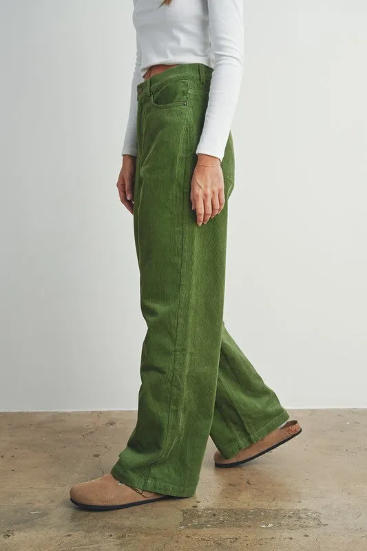 Keira Corduroy Pants-FINAL SALE