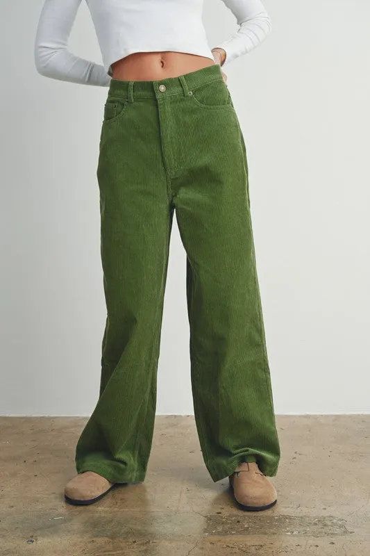 Keira Corduroy Pants-FINAL SALE