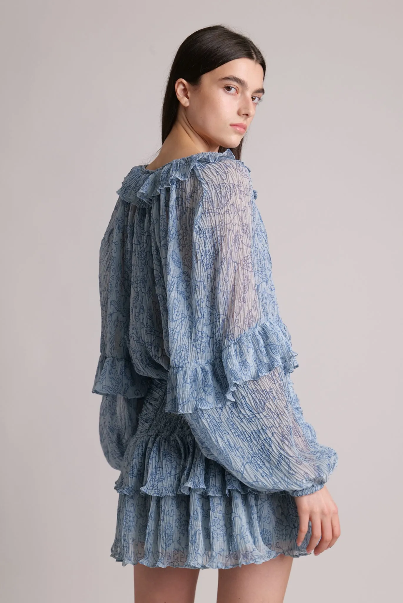 Keith Ruffled Skirt