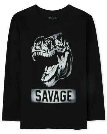 Kids Place (Fall) Sweatshirt - Black "savage"