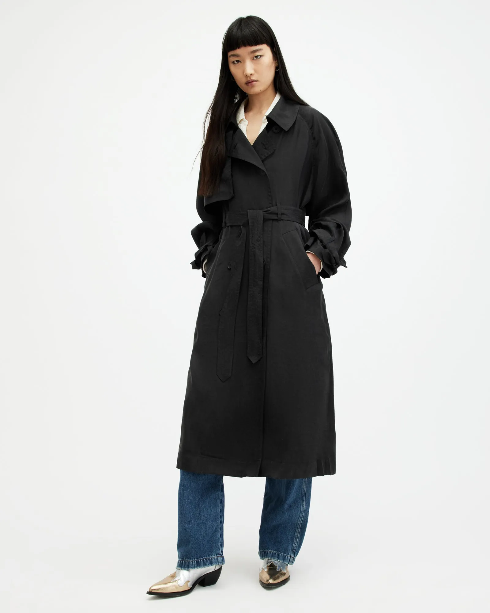 Kikki Oversized Trench Coat