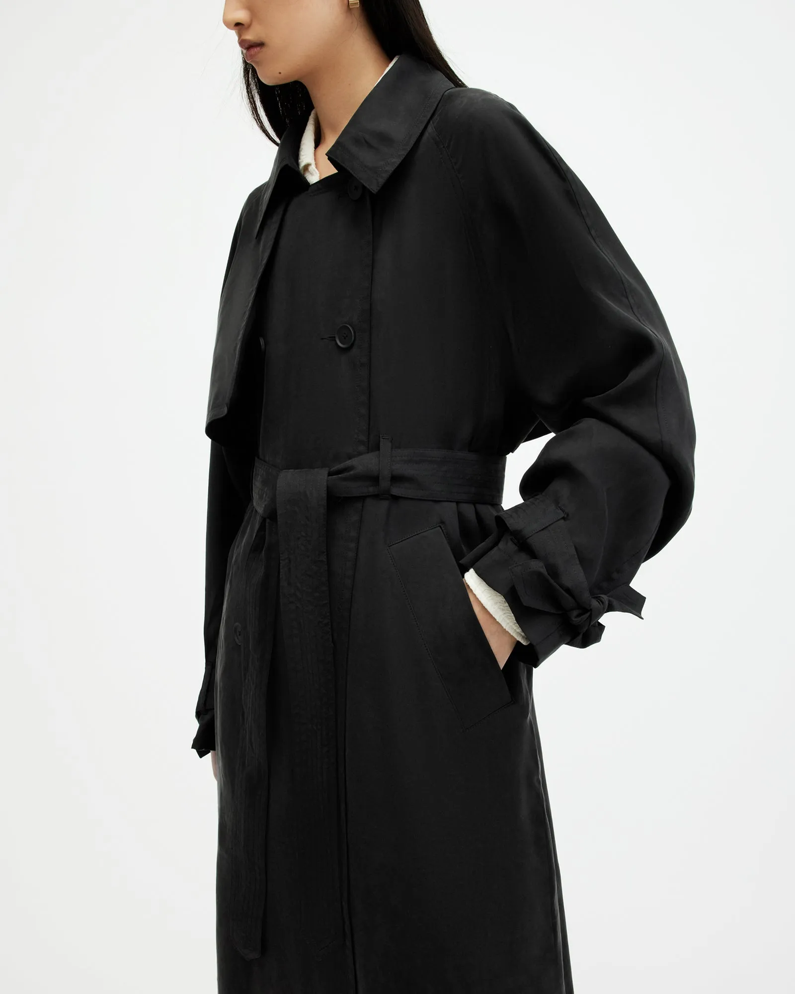 Kikki Oversized Trench Coat