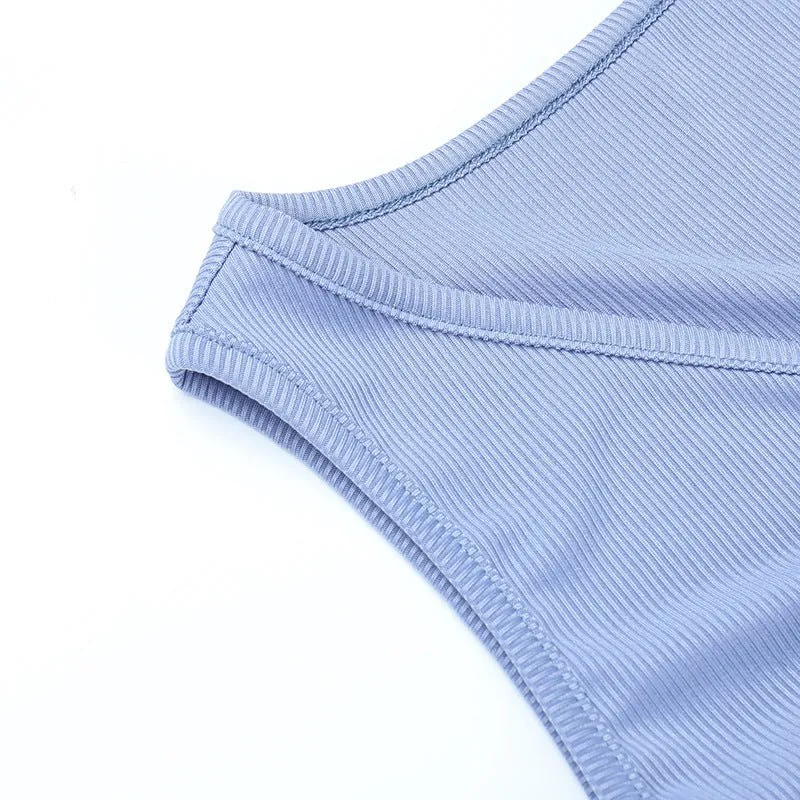 Knitted Pleated Sleeveless Dress Feminine
