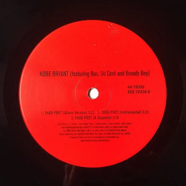 Kobe Bryant - K.O.B.E. (12") (NM or M-)