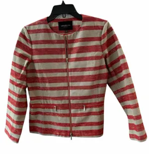 Lafayette 148 Red and gray Size S Jacket