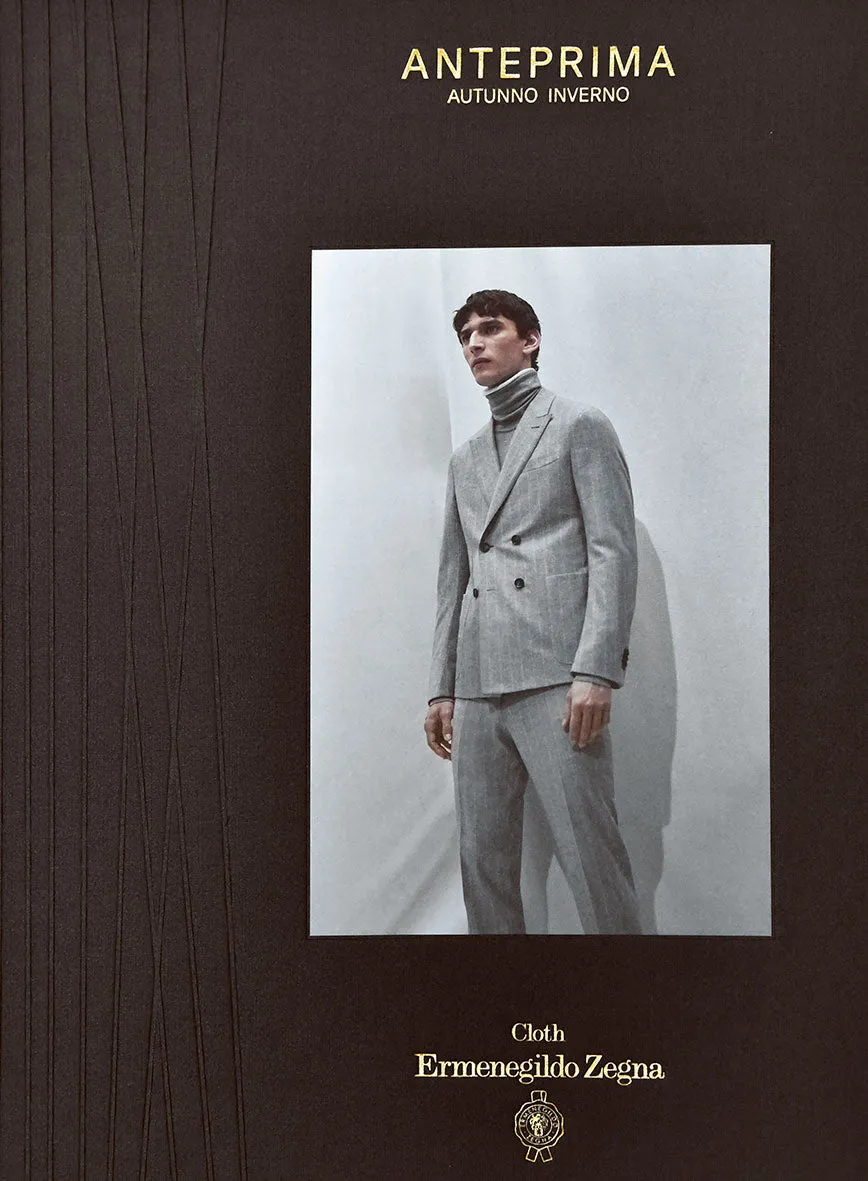 Lanificio Zegna Trofeo Blue Checks Cashmere Jacket